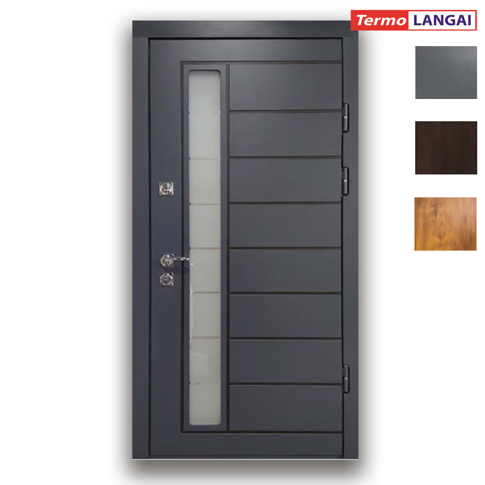Thermo Steel 22-82 HPL Armoured External Door