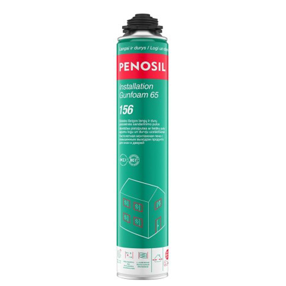 Pistoletinės montavimo putos PENOSIL Installation Gunfoam 65 156, 870 ml