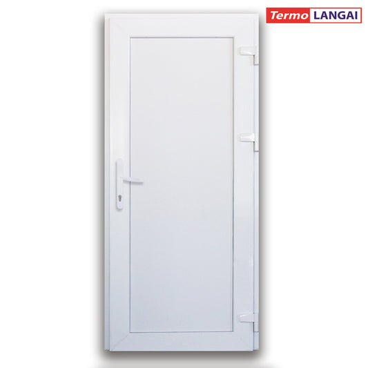 PVC baltos durys iš sandėlio – užpildas