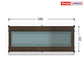uPVC Fixed Windows from Stock – Height 300 mm