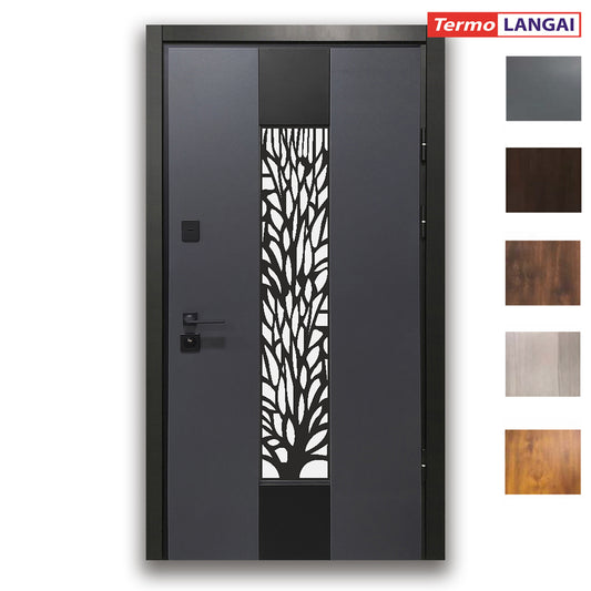Thermo Steel 22-11 Lux Armoured External Door – Double Glazed