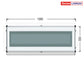 uPVC Fixed Windows from Stock – Height 300 mm
