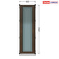 PVC nevarstomi langai iš sandėlio - aukštis 2050mm