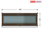 uPVC Fixed Windows from Stock – Height 300 mm
