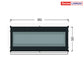 uPVC Fixed Windows from Stock – Height 300 mm